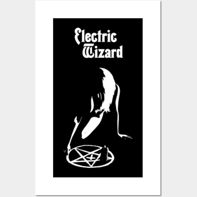 Electric Wizard Wall Art by CosmicAngerDesign